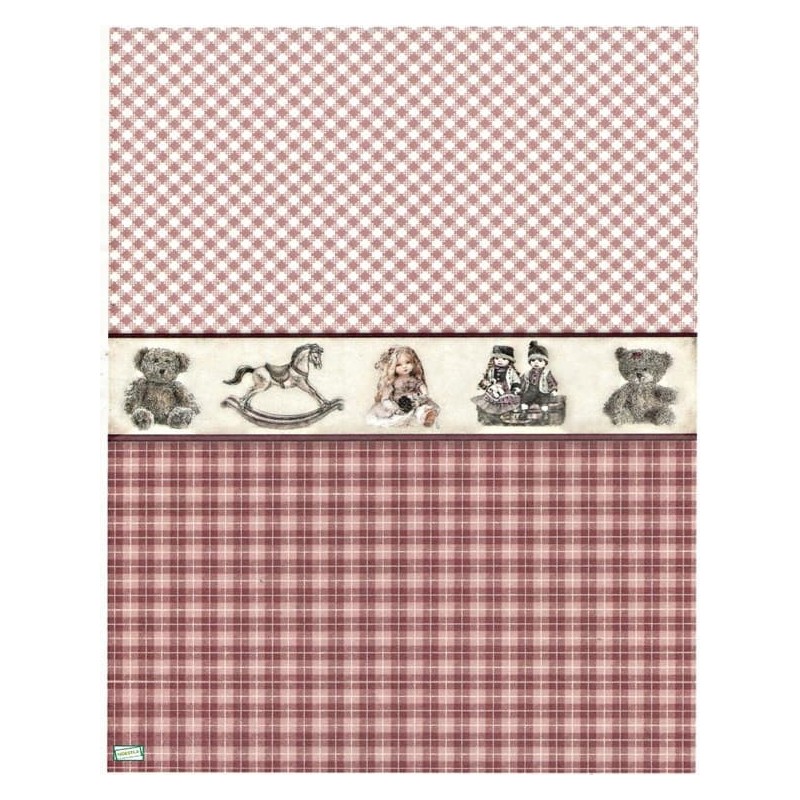 1 papier de riz Oursons -R1955