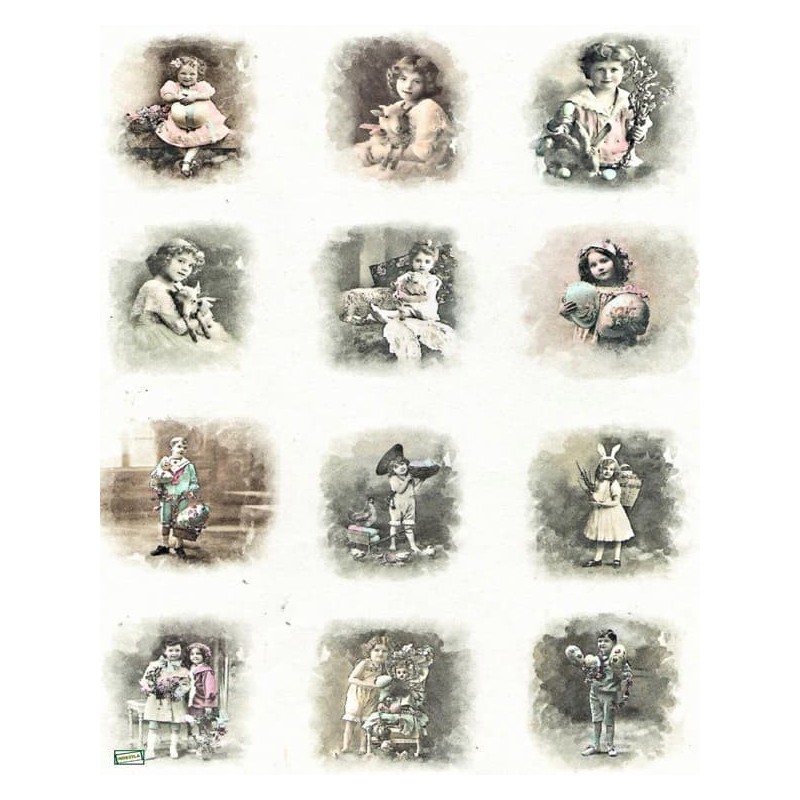 1 papier de riz Enfants-R2198