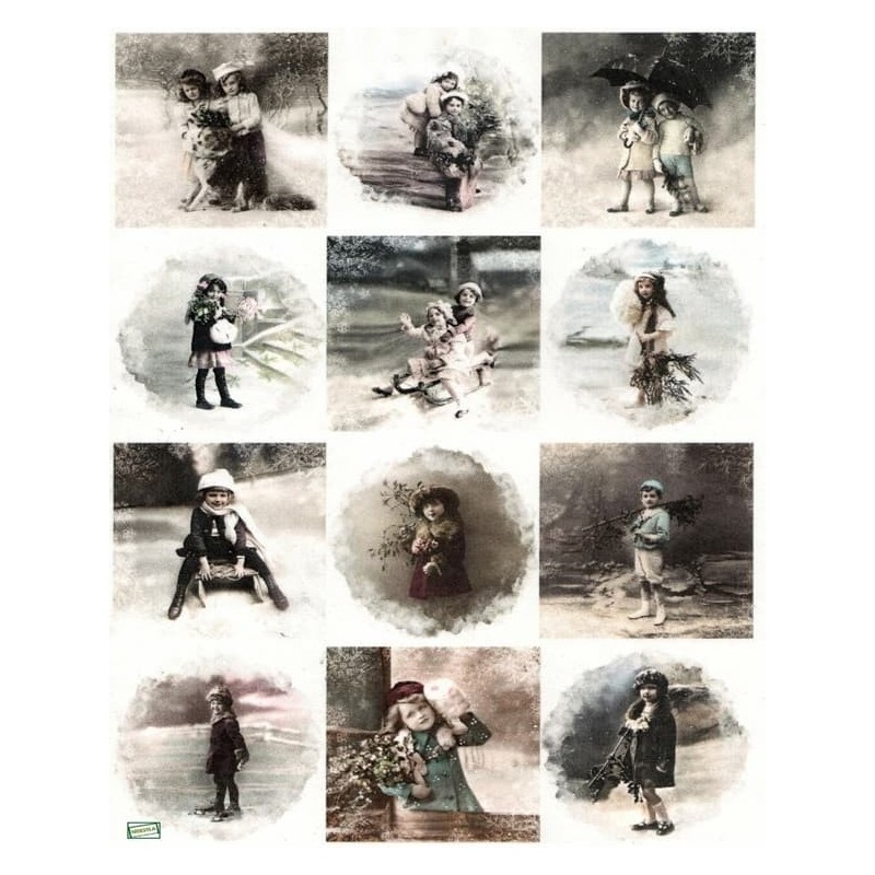 1 papier de riz Enfants -R2263