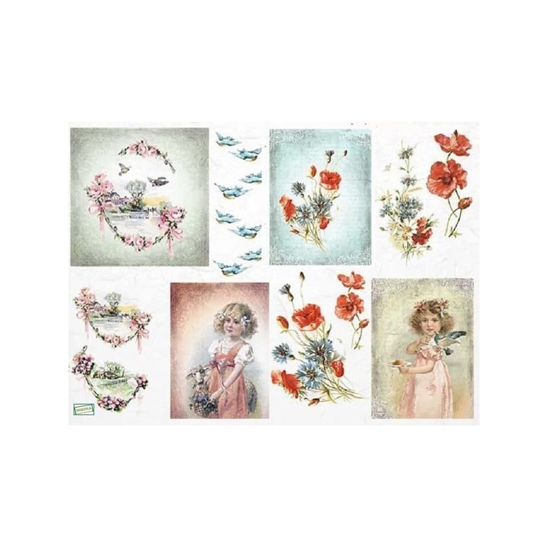 1papier riz Enfants-R192L