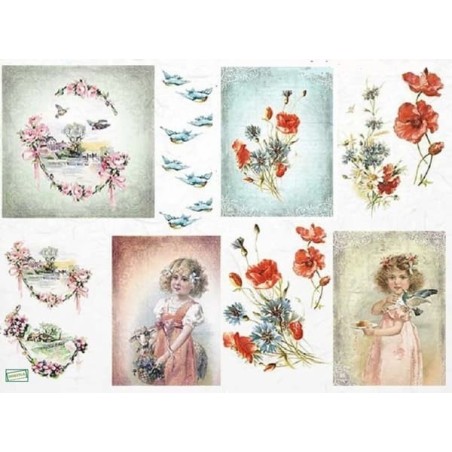 1papier riz Enfants-R192L