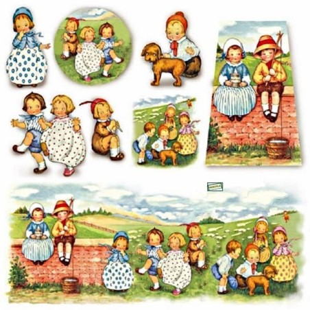 GRAND papier riz Enfants-STA1