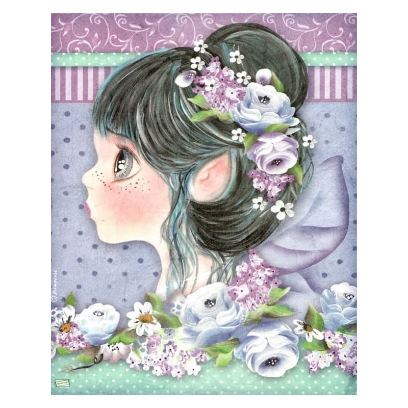 1 papier de riz Fées -STA6