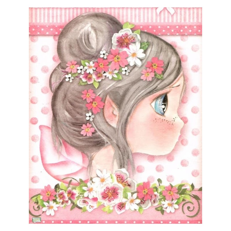 1 papier de riz Fées -STA7