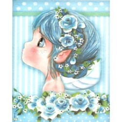 1 papier de riz Fées -STA8