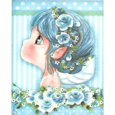 1 papier de riz Fées -STA8