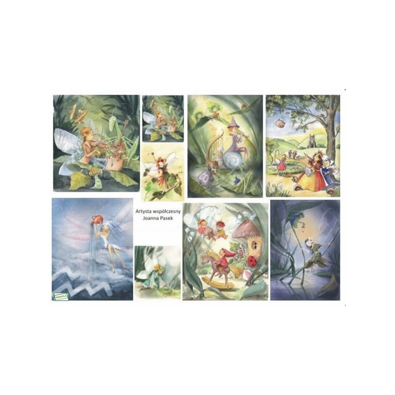 1papier découpage Fées-D235