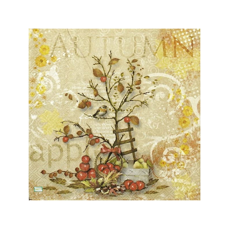 1 serviette Les Pommes-30