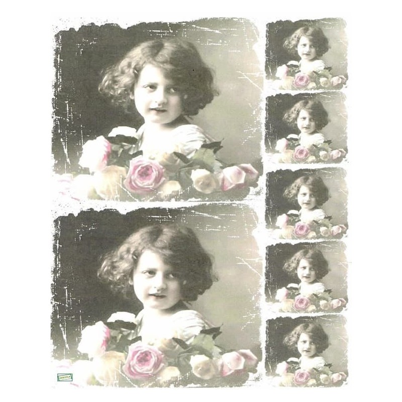 1 papier à découper Enfants-D360A