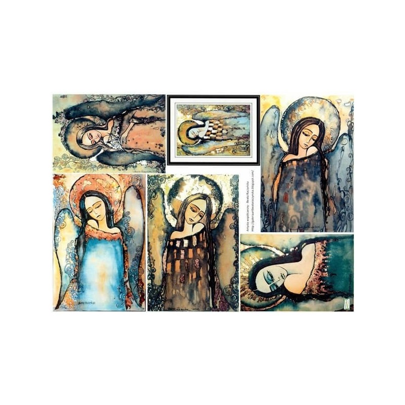1papier découpage Les fées-D492