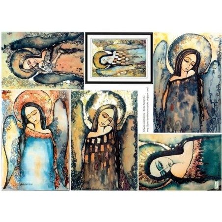 1papier découpage Les fées-D492