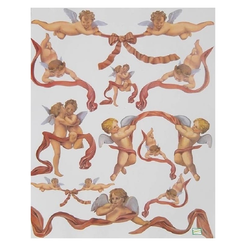 1papier découpage Anges-X2