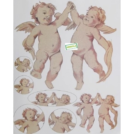 1papier découpage Anges-X4