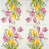 1serviette papier Tulipes -1