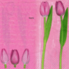 5 serviettes papier Tulipes-21