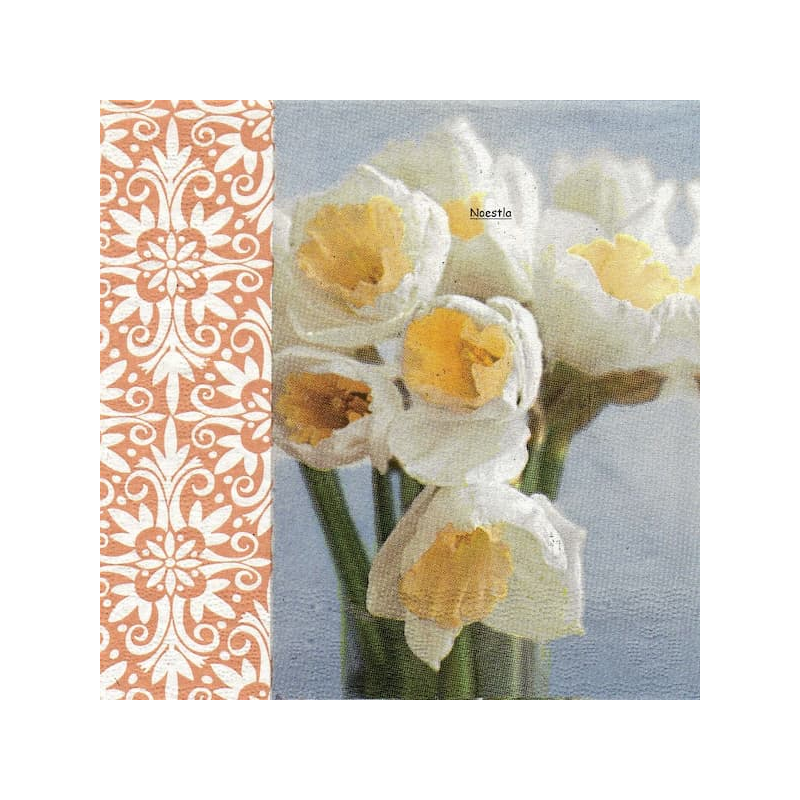 1 serviette Jonquilles-23