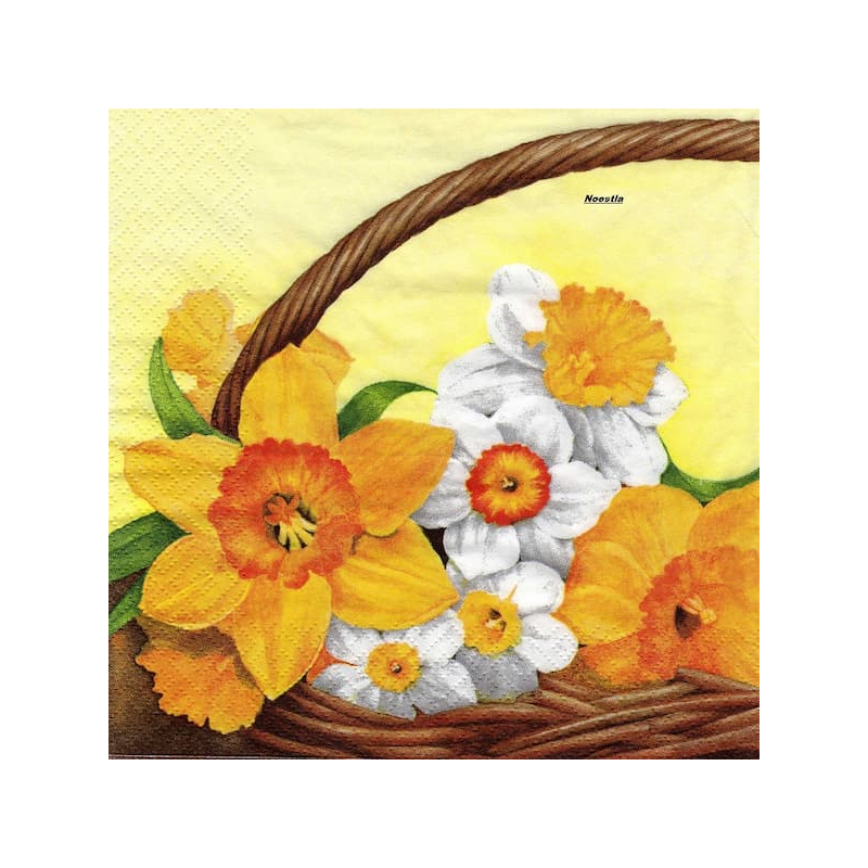 1 serviette Les Jonquilles-44