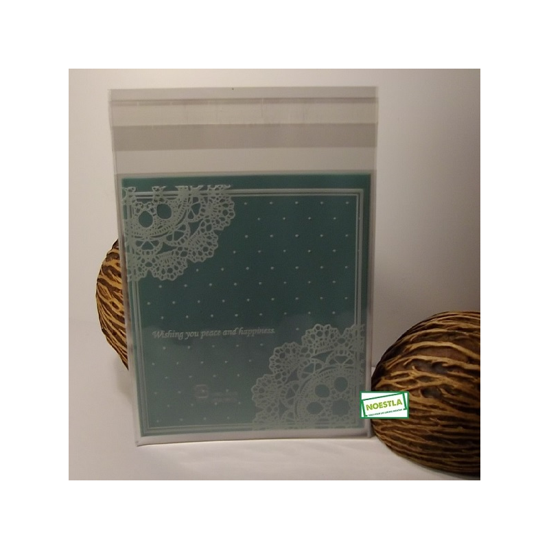 50 Pochettes cadeaux vertes