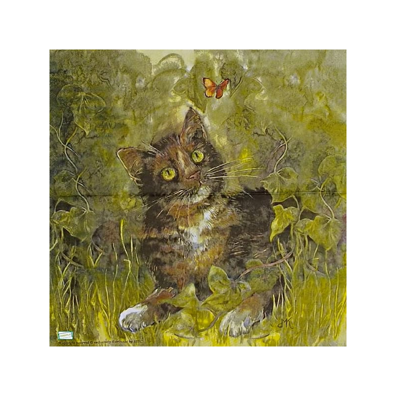 1serviette papier Châton-17