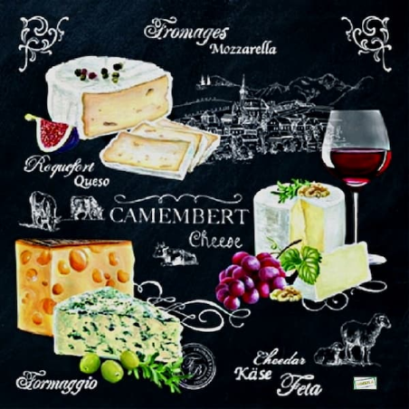 1serviette papier Fromages-2