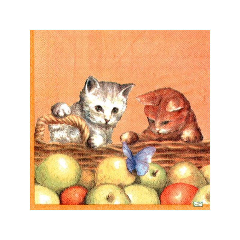 1serviette papier Châtons-84