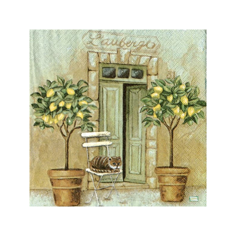 1serviette papier Châton-111