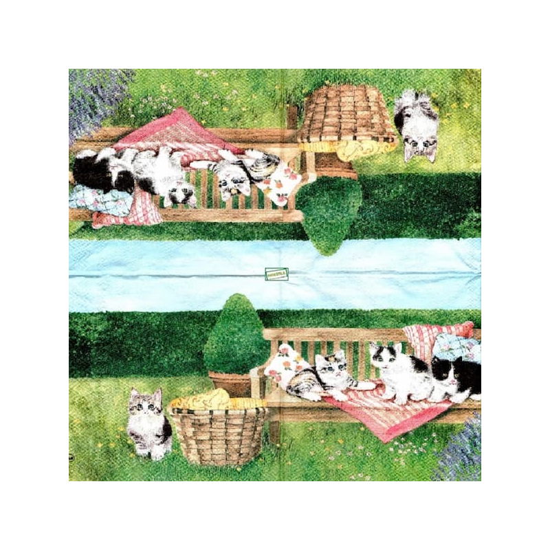 1serviette papier Châtons-127