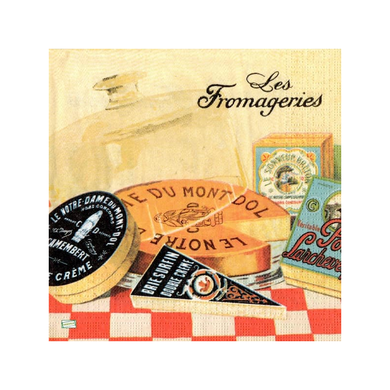 1serviette papier Fromages-10