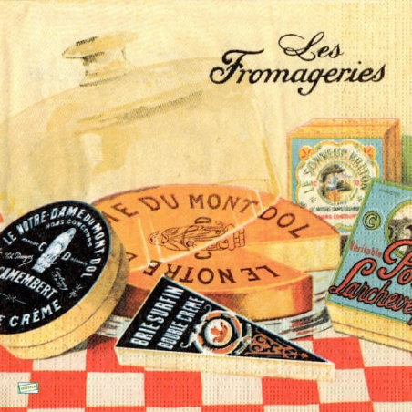 1serviette papier Fromages-10
