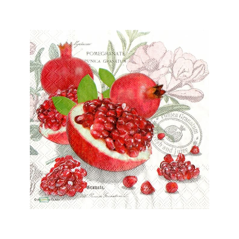 1 serviette Les Grenades -58