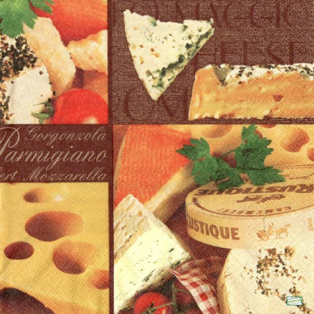 1serviette papier Fromages-13