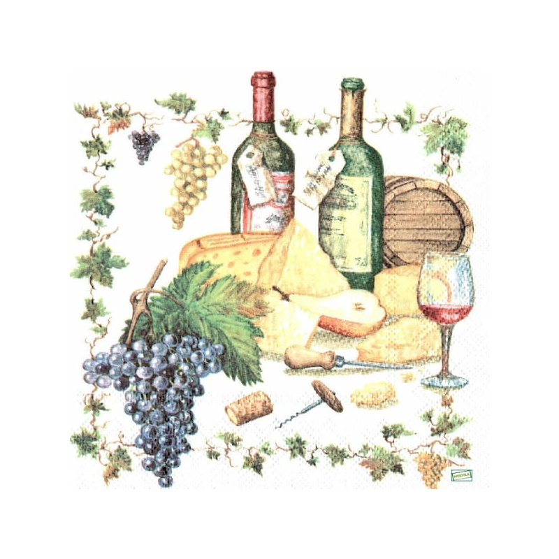 1serviette papier Fromages-15