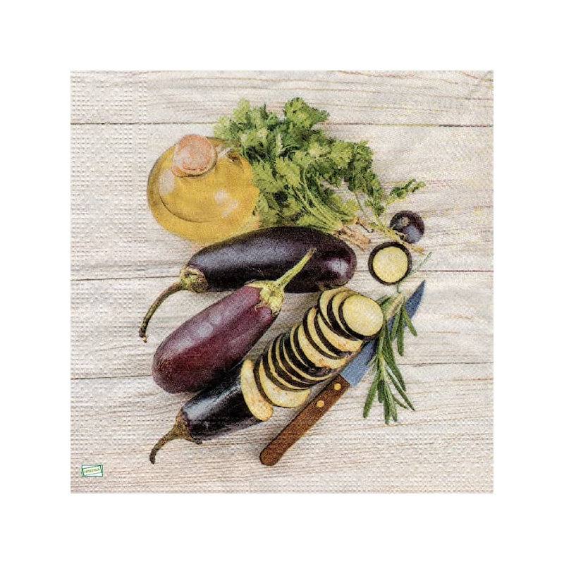 1serviette Les Légumes-12