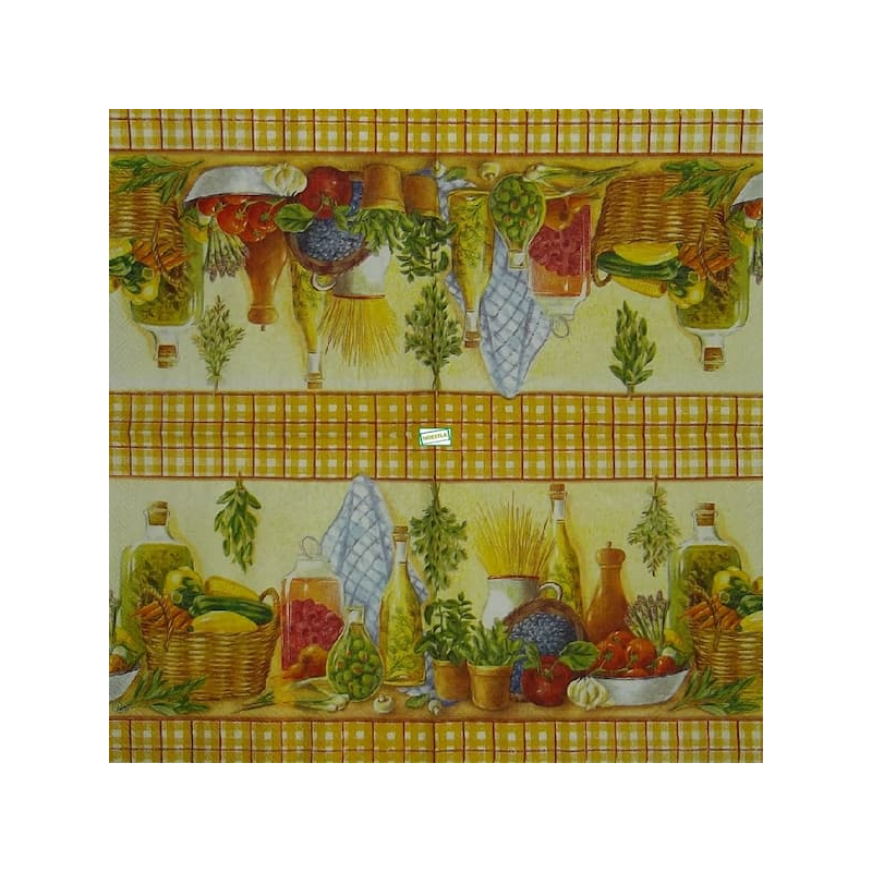 1 serviette Les Légumes-17