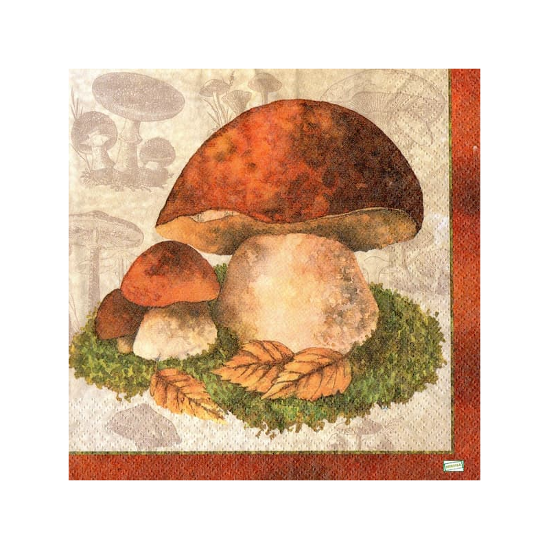 1 serviette Les Bolets -40