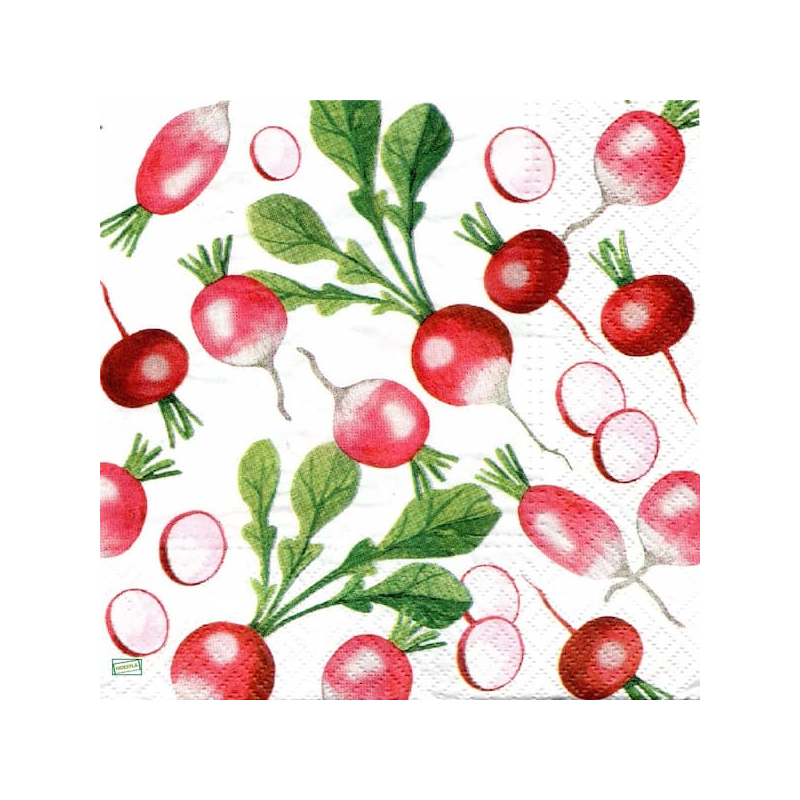 1serviette Les Radis-48