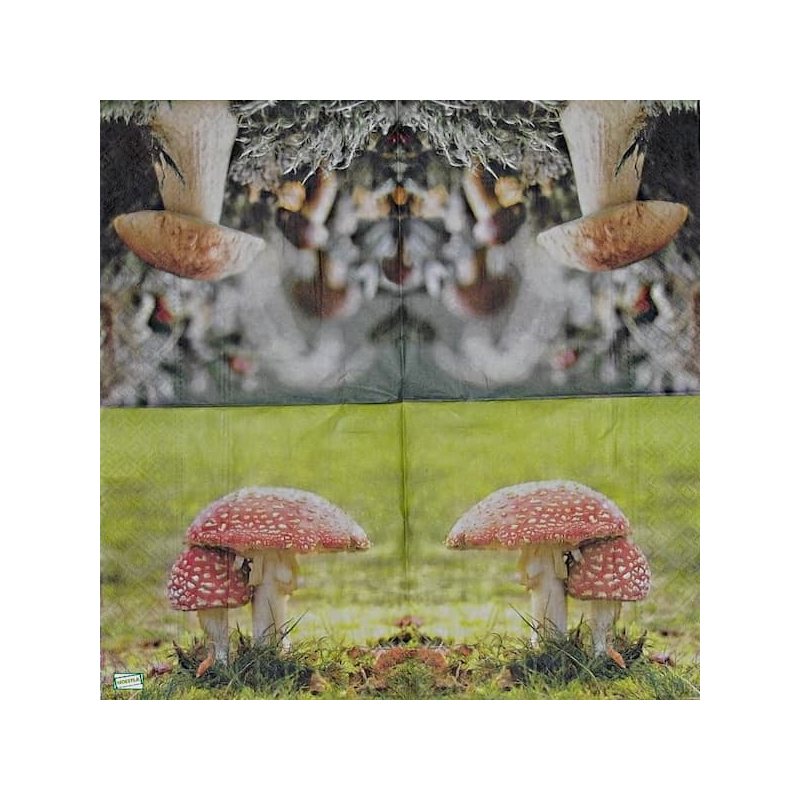1serviette Les Champignons-71