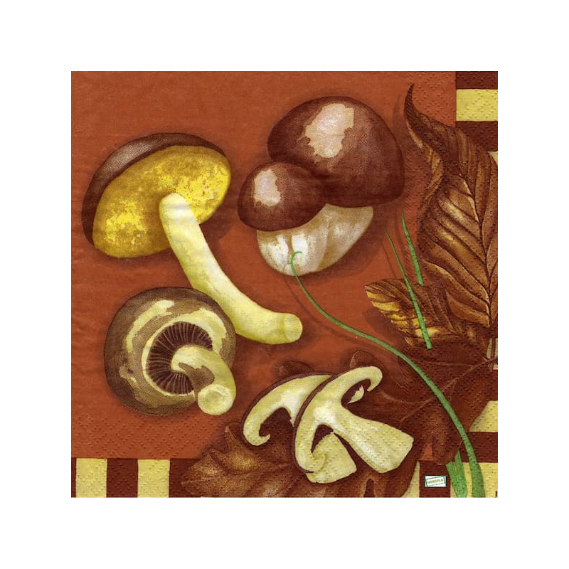 1serviette Les Champignons-73