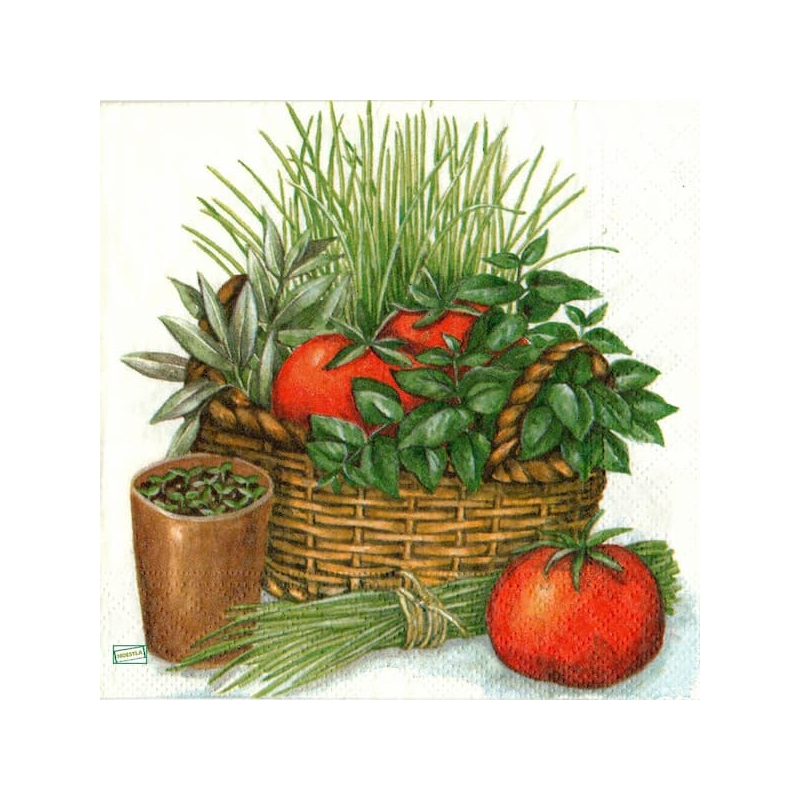 1serviette Les Légumes-77