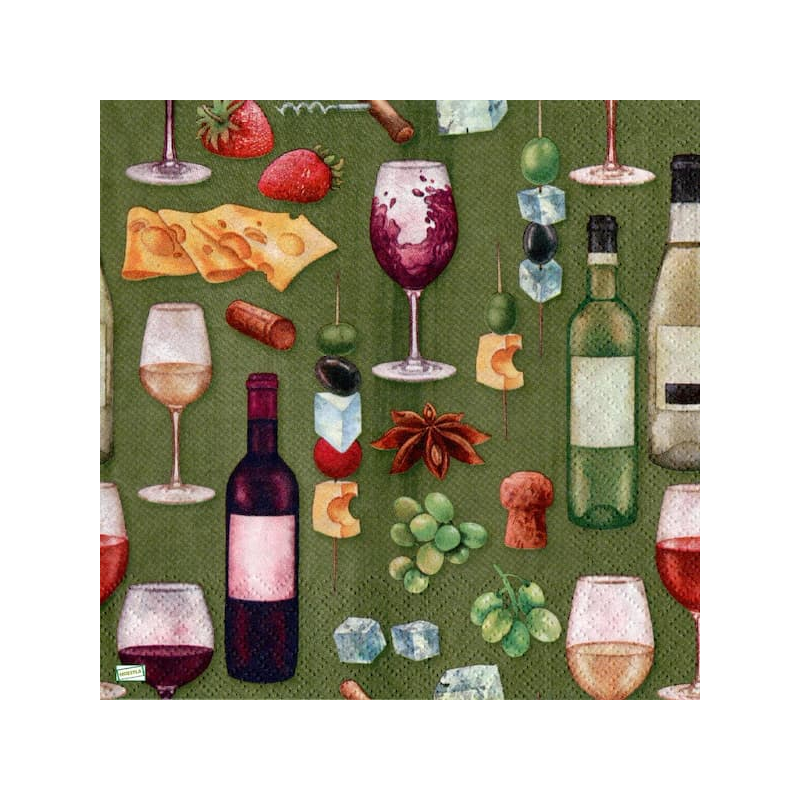 1serviette papier Fromages-21