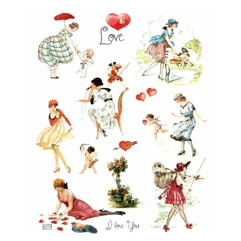 1papier riz Personnages-R293