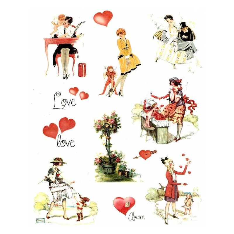 1papier riz Personnages-R294