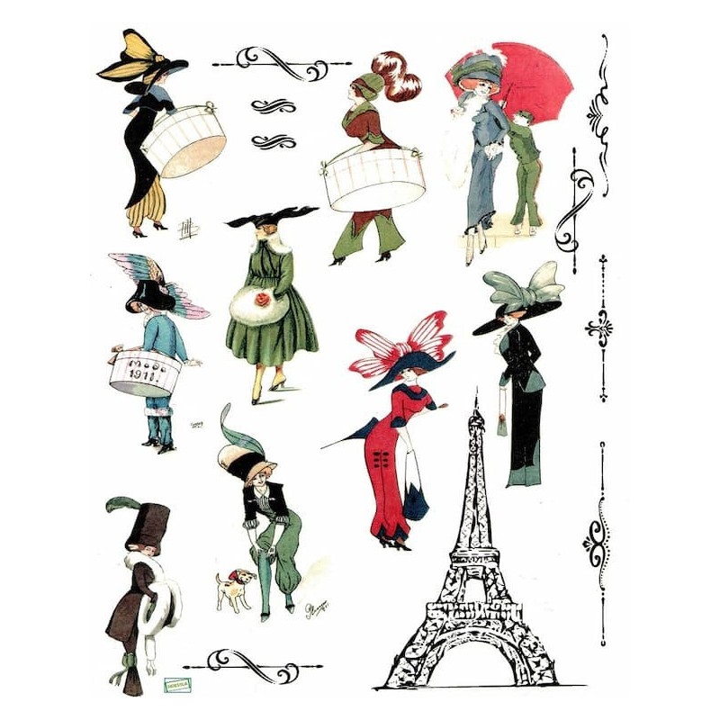 1papier riz Personnages-R337