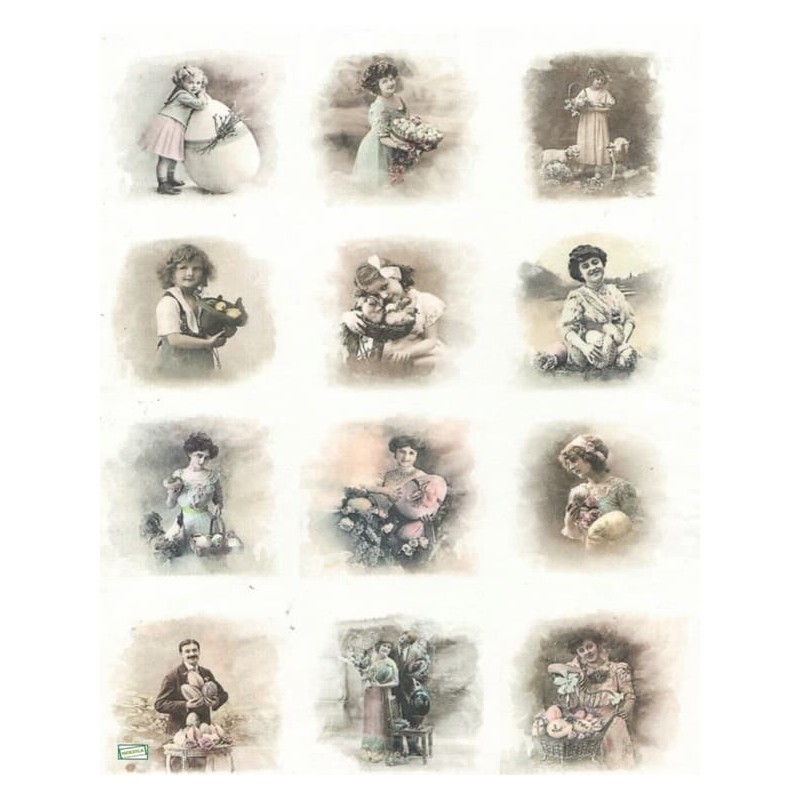 1papier riz Personnages-R2199