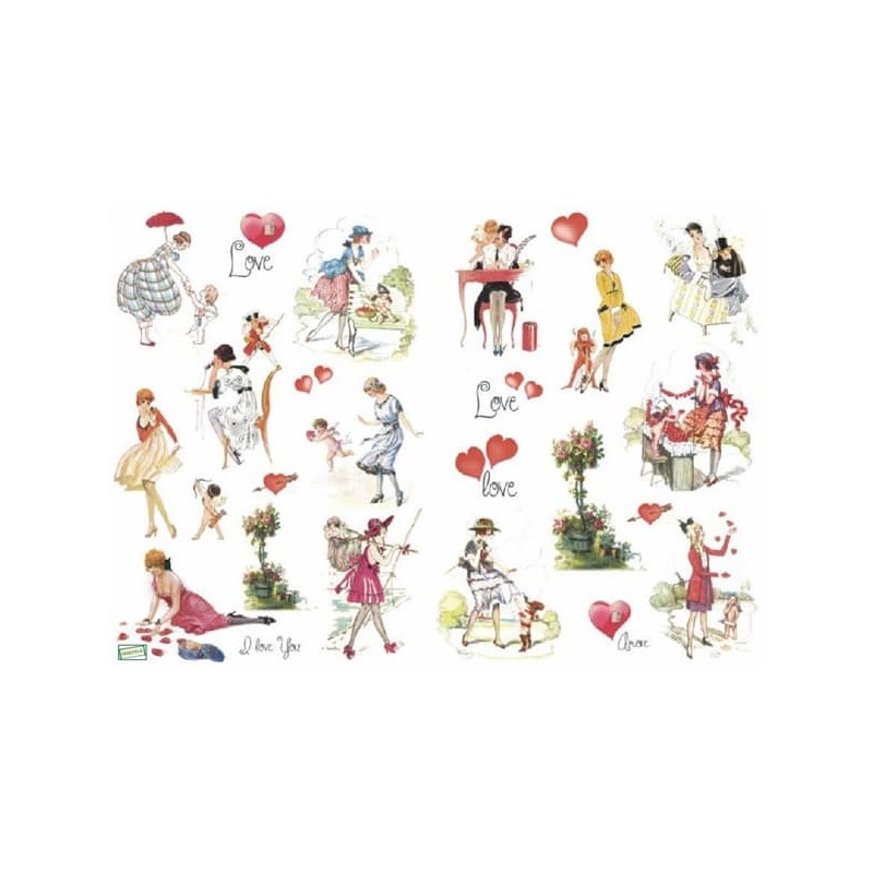 Papier Personnages-D381
