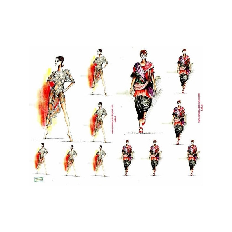 Papier Personnages-D429