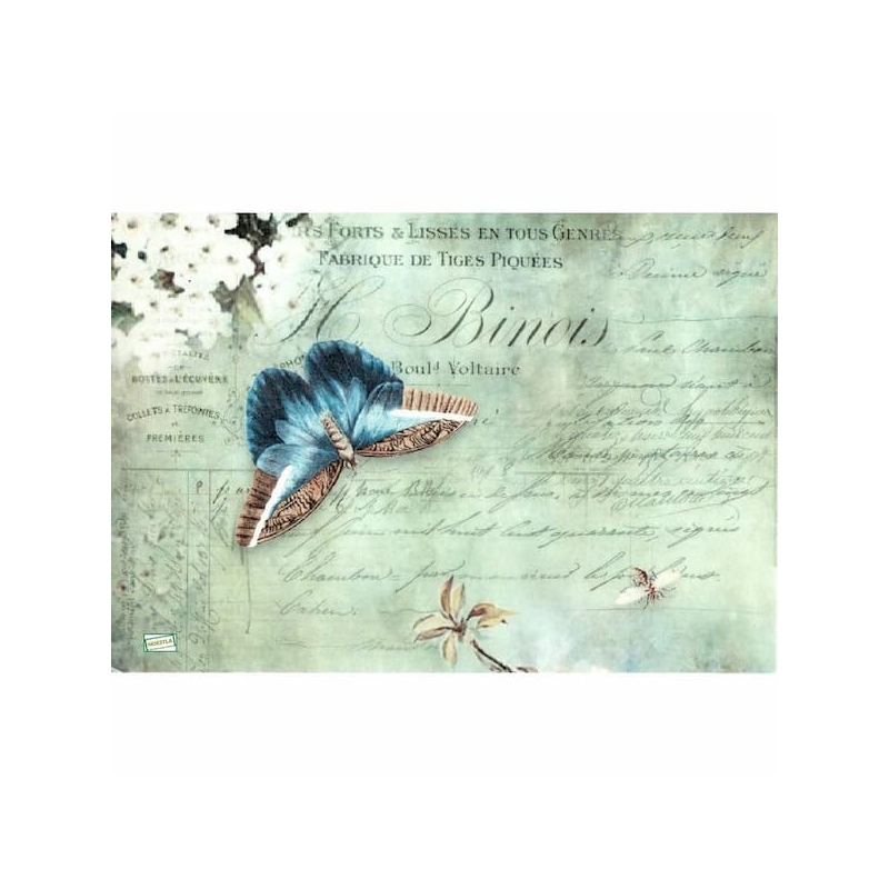 1papier riz Le papillon-R3031