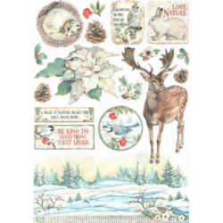 1 papier de riz Animaux-STA7