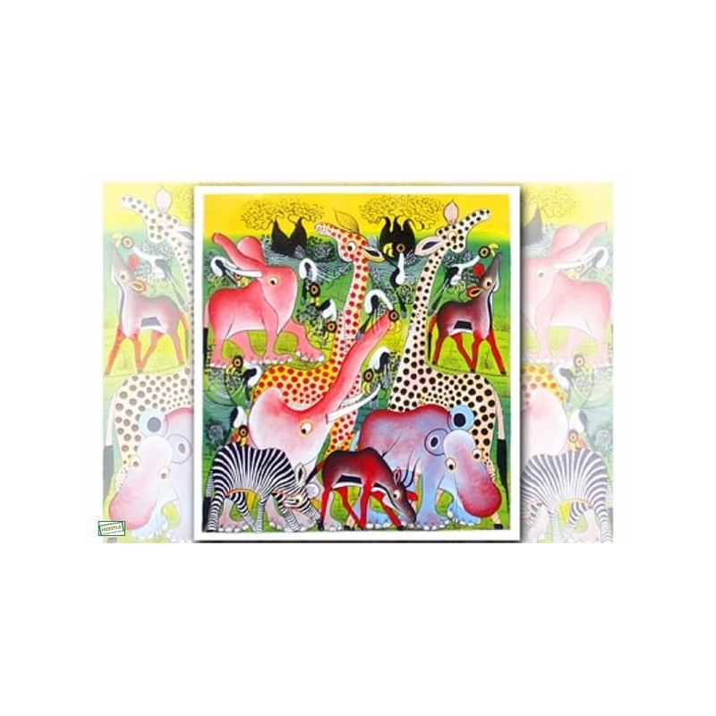 Papier de riz Animaux -ZAN227G