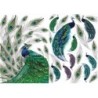 papier découpage Paons-D388